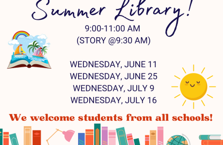 summer library flyer