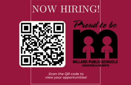 QR code for district hiring site