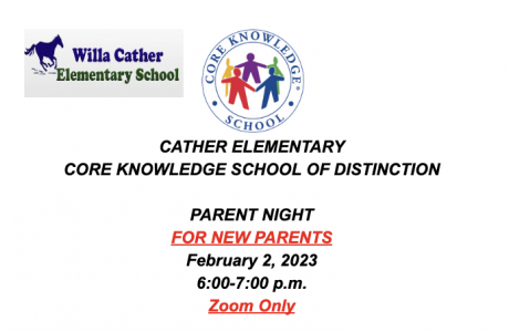 Core Knowledge Parent Night Flyer