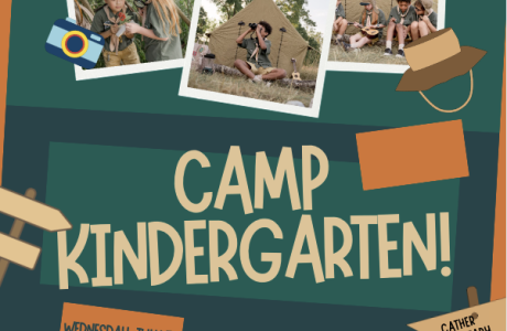 Camp Kindergarten flyer