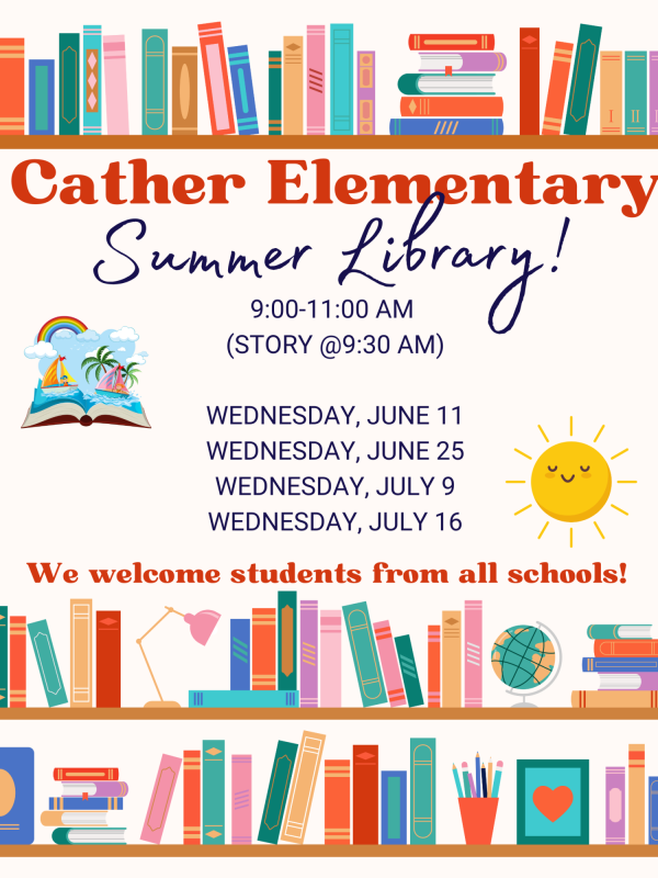 summer library flyer