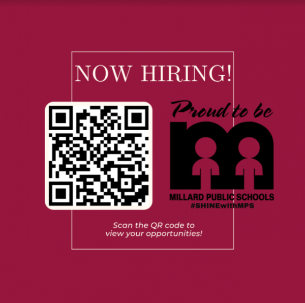 QR code for district hiring site