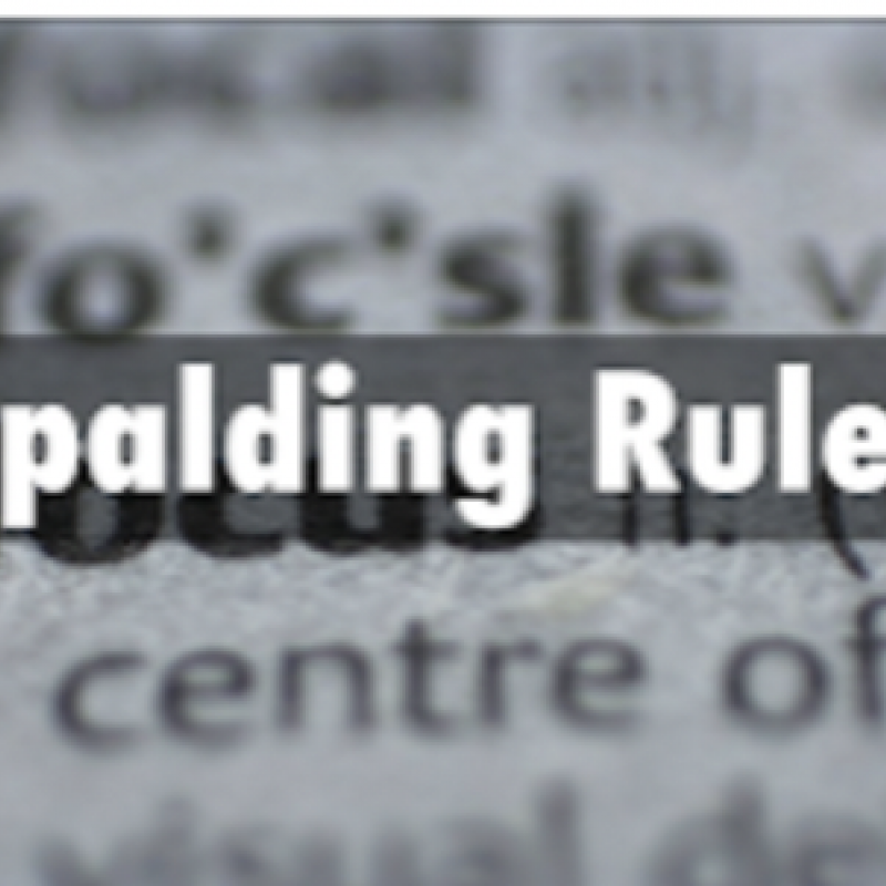 Spalding Rules